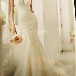 Beautiful wedding gown